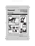 Предварительный просмотр 1 страницы Panasonic KX-TG5632 Quick Manual