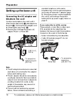 Предварительный просмотр 10 страницы Panasonic KX-TG5664 Operating Instructions Manual