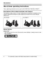 Предварительный просмотр 4 страницы Panasonic KX-TG5671 Operating Instructions Manual