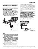 Предварительный просмотр 11 страницы Panasonic KX-TG5671 Operating Instructions Manual