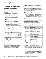 Предварительный просмотр 38 страницы Panasonic KX-TG5671 Operating Instructions Manual