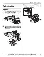 Предварительный просмотр 47 страницы Panasonic KX-TG5671 Operating Instructions Manual