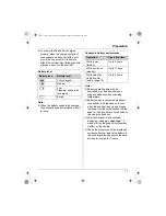 Предварительный просмотр 11 страницы Panasonic KX-TG5671C Operating Instructions Manual