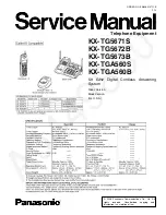 Panasonic KX-TG5671S Service Manual preview