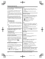 Предварительный просмотр 16 страницы Panasonic KX-TG572SK Operating Instructions Manual