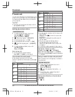 Предварительный просмотр 22 страницы Panasonic KX-TG572SK Operating Instructions Manual