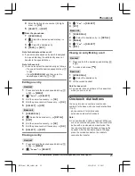 Предварительный просмотр 25 страницы Panasonic KX-TG572SK Operating Instructions Manual