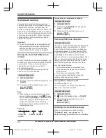 Предварительный просмотр 46 страницы Panasonic KX-TG572SK Operating Instructions Manual