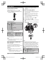 Предварительный просмотр 10 страницы Panasonic KX-TG573SK Operating Instructions Manual