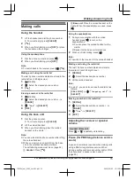 Предварительный просмотр 15 страницы Panasonic KX-TG573SK Operating Instructions Manual