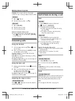 Предварительный просмотр 16 страницы Panasonic KX-TG573SK Operating Instructions Manual