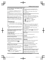 Предварительный просмотр 17 страницы Panasonic KX-TG573SK Operating Instructions Manual