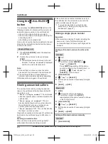 Предварительный просмотр 20 страницы Panasonic KX-TG573SK Operating Instructions Manual