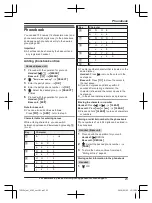 Предварительный просмотр 23 страницы Panasonic KX-TG573SK Operating Instructions Manual