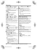 Предварительный просмотр 36 страницы Panasonic KX-TG573SK Operating Instructions Manual