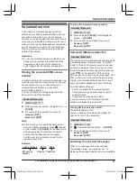 Предварительный просмотр 47 страницы Panasonic KX-TG573SK Operating Instructions Manual