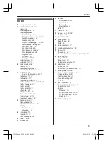 Предварительный просмотр 65 страницы Panasonic KX-TG573SK Operating Instructions Manual