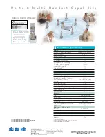 Preview for 2 page of Panasonic KX-TG5761HK Specifications