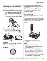 Preview for 15 page of Panasonic KX-TG5761S Operating Instructions Manual