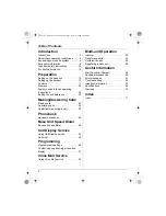 Предварительный просмотр 2 страницы Panasonic KX-TG5762C Operating Instructions Manual