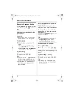 Предварительный просмотр 34 страницы Panasonic KX-TG5762C Operating Instructions Manual