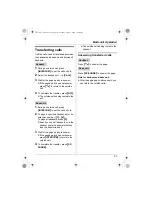 Предварительный просмотр 57 страницы Panasonic KX-TG5762C Operating Instructions Manual