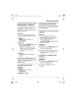 Предварительный просмотр 59 страницы Panasonic KX-TG5762C Operating Instructions Manual