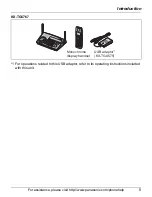 Preview for 5 page of Panasonic KX-TG5766 Operating Instructions Manual