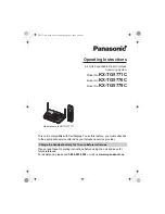 Panasonic KX-TG5771C Operating Instructions Manual preview