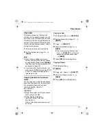 Preview for 33 page of Panasonic KX-TG5771C Operating Instructions Manual