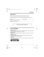 Предварительный просмотр 3 страницы Panasonic KX-TG5778C Operating Instructions Manual