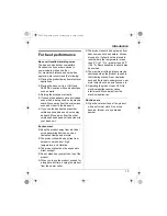 Предварительный просмотр 13 страницы Panasonic KX-TG5778C Operating Instructions Manual