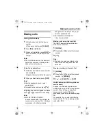 Предварительный просмотр 29 страницы Panasonic KX-TG5778C Operating Instructions Manual