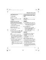 Предварительный просмотр 31 страницы Panasonic KX-TG5778C Operating Instructions Manual