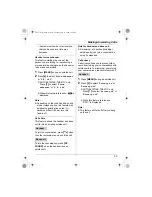 Предварительный просмотр 33 страницы Panasonic KX-TG5778C Operating Instructions Manual