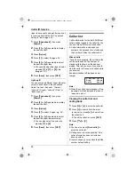 Предварительный просмотр 26 страницы Panasonic KX-TG5831AL Operating Instructions Manual