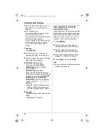 Предварительный просмотр 38 страницы Panasonic KX-TG5831AL Operating Instructions Manual