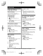 Предварительный просмотр 16 страницы Panasonic KX-TG585SK Operating Instructions Manual