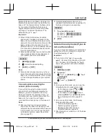 Предварительный просмотр 19 страницы Panasonic KX-TG585SK Operating Instructions Manual