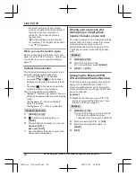 Предварительный просмотр 20 страницы Panasonic KX-TG585SK Operating Instructions Manual