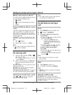 Предварительный просмотр 22 страницы Panasonic KX-TG585SK Operating Instructions Manual