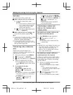 Предварительный просмотр 24 страницы Panasonic KX-TG585SK Operating Instructions Manual