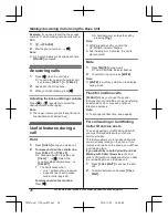 Предварительный просмотр 28 страницы Panasonic KX-TG585SK Operating Instructions Manual