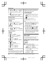 Предварительный просмотр 38 страницы Panasonic KX-TG585SK Operating Instructions Manual