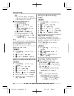 Предварительный просмотр 52 страницы Panasonic KX-TG585SK Operating Instructions Manual