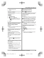 Предварительный просмотр 61 страницы Panasonic KX-TG585SK Operating Instructions Manual