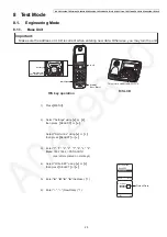 Preview for 29 page of Panasonic KX-TG585SK Service Manual