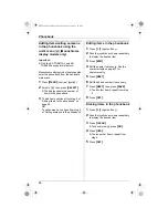 Предварительный просмотр 28 страницы Panasonic KX-TG5871AL Operating Instructions Manual