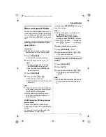 Предварительный просмотр 31 страницы Panasonic KX-TG5871AL Operating Instructions Manual