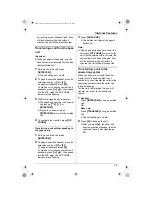 Предварительный просмотр 39 страницы Panasonic KX-TG5871AL Operating Instructions Manual